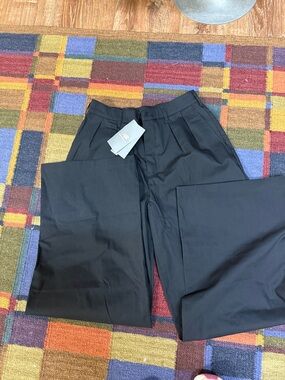 New Balance Black Women's Pleated Dress Pants